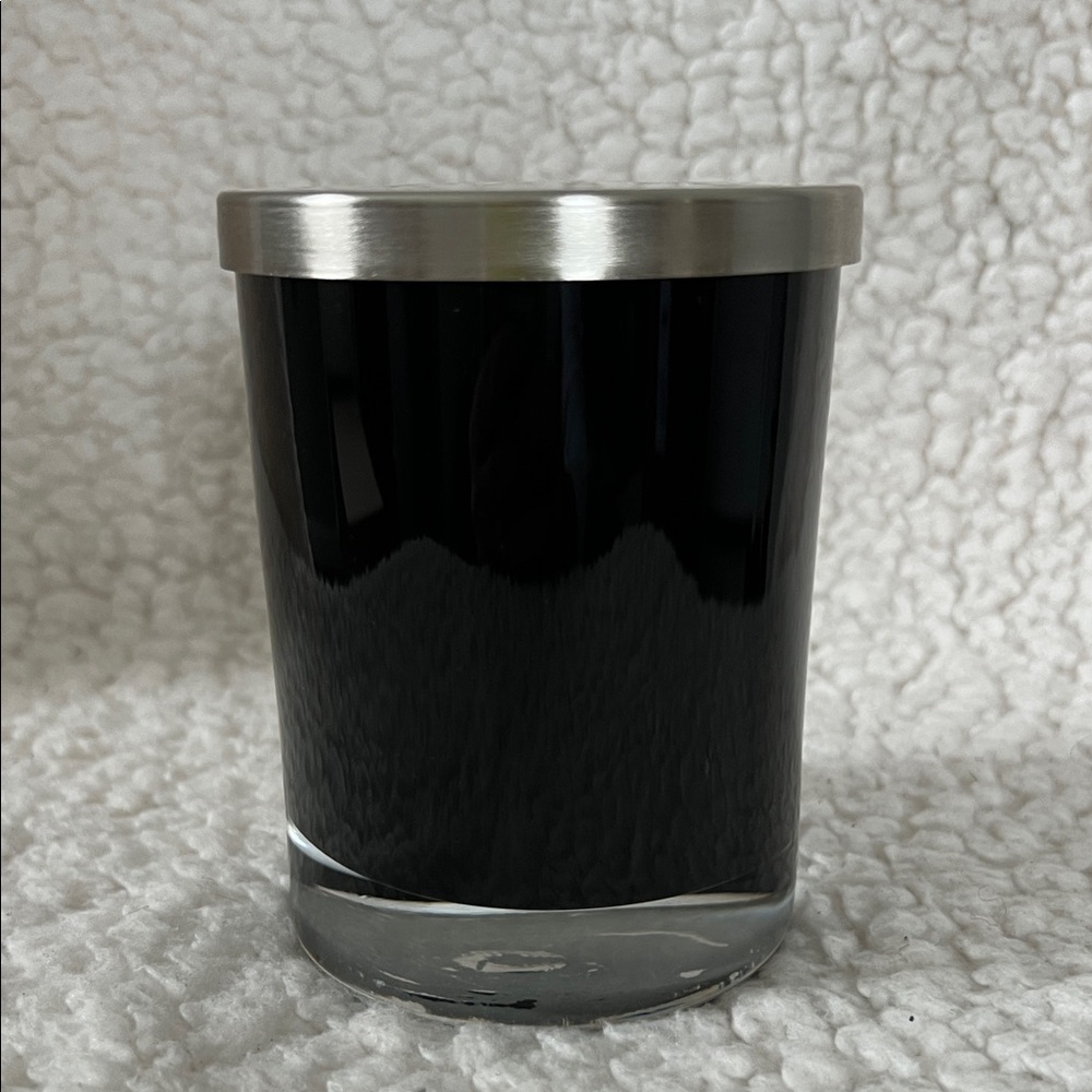 Saint Parfum Fresh Cut Bouquet Scented Glass Candle with Silver Lid -Single Wick